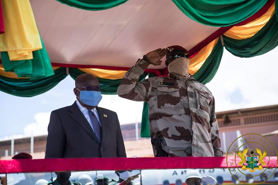 Akufo-Addo meets Mamady Doumbouya